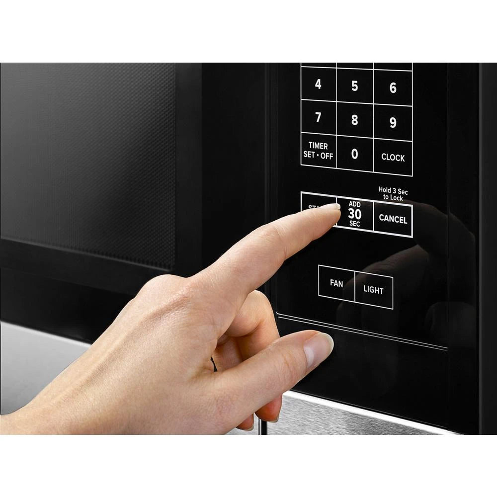 1.6 Cu. Ft. Over-the-Range Microwave with Add 0:30 Seconds - (AMV2307PFS) - AMANA