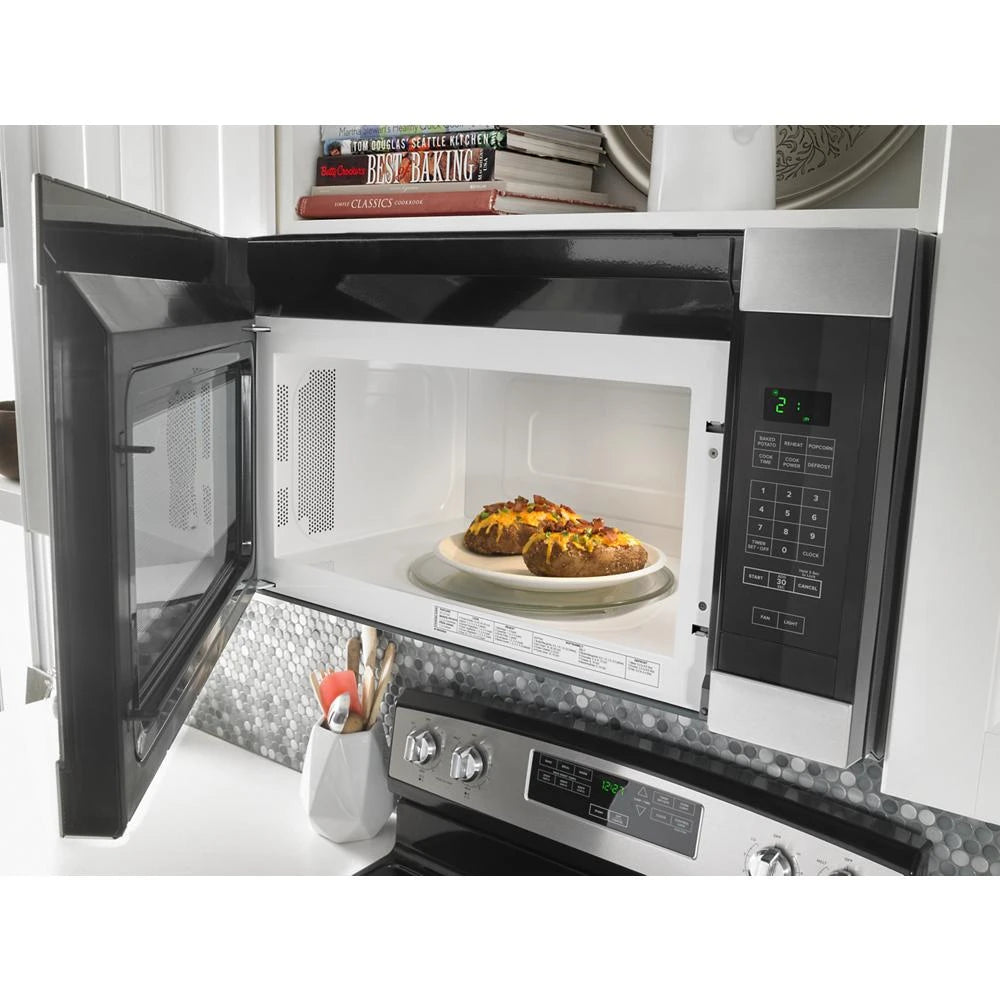 1.6 Cu. Ft. Over-the-Range Microwave with Add 0:30 Seconds - (AMV2307PFS) - AMANA