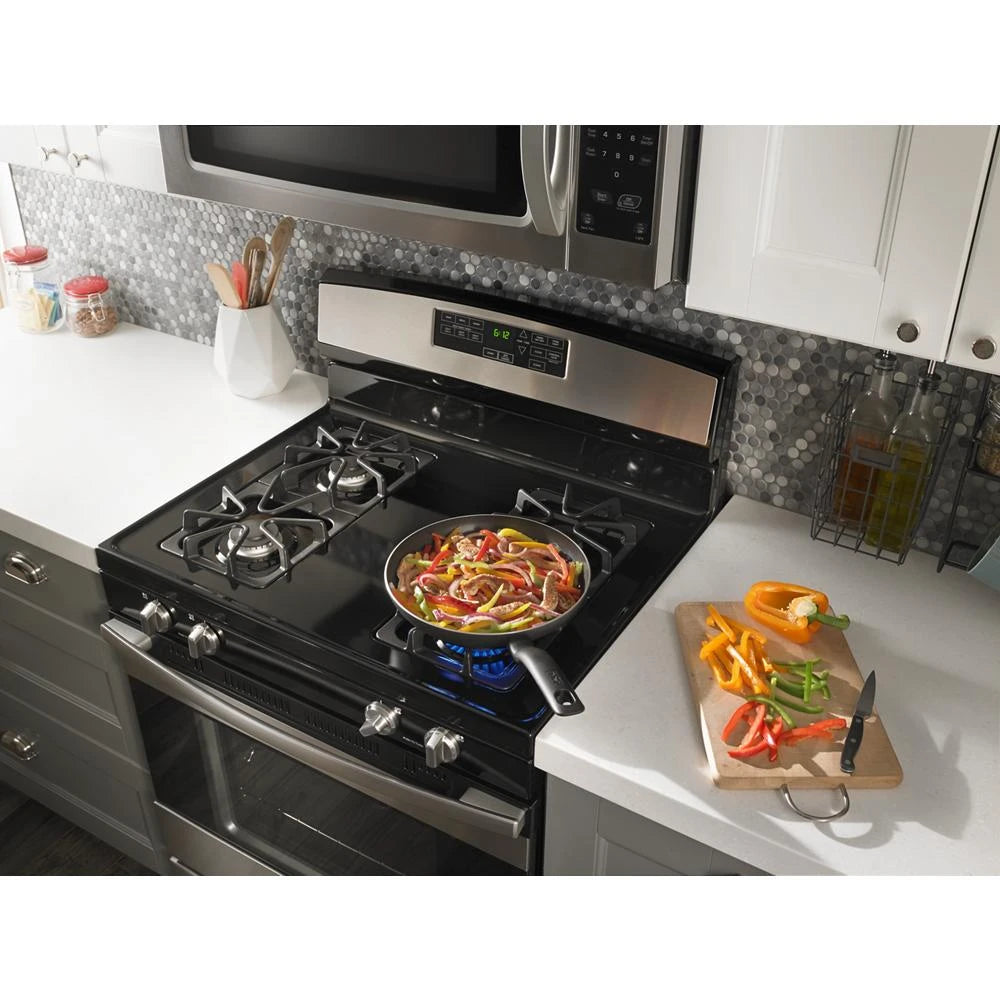1.6 Cu. Ft. Over-the-Range Microwave with Add 0:30 Seconds - (AMV2307PFS) - AMANA
