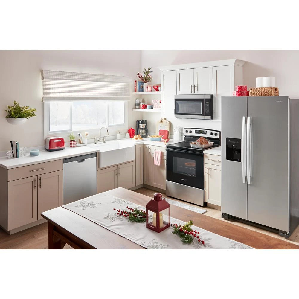 1.6 Cu. Ft. Over-the-Range Microwave with Add 0:30 Seconds - (AMV2307PFS) - AMANA