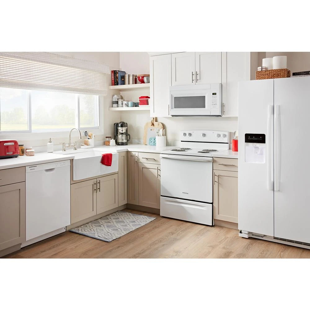 1.6 Cu. Ft. Over-the-Range Microwave with Add 0:30 Seconds - (AMV2307PFW) - AMANA