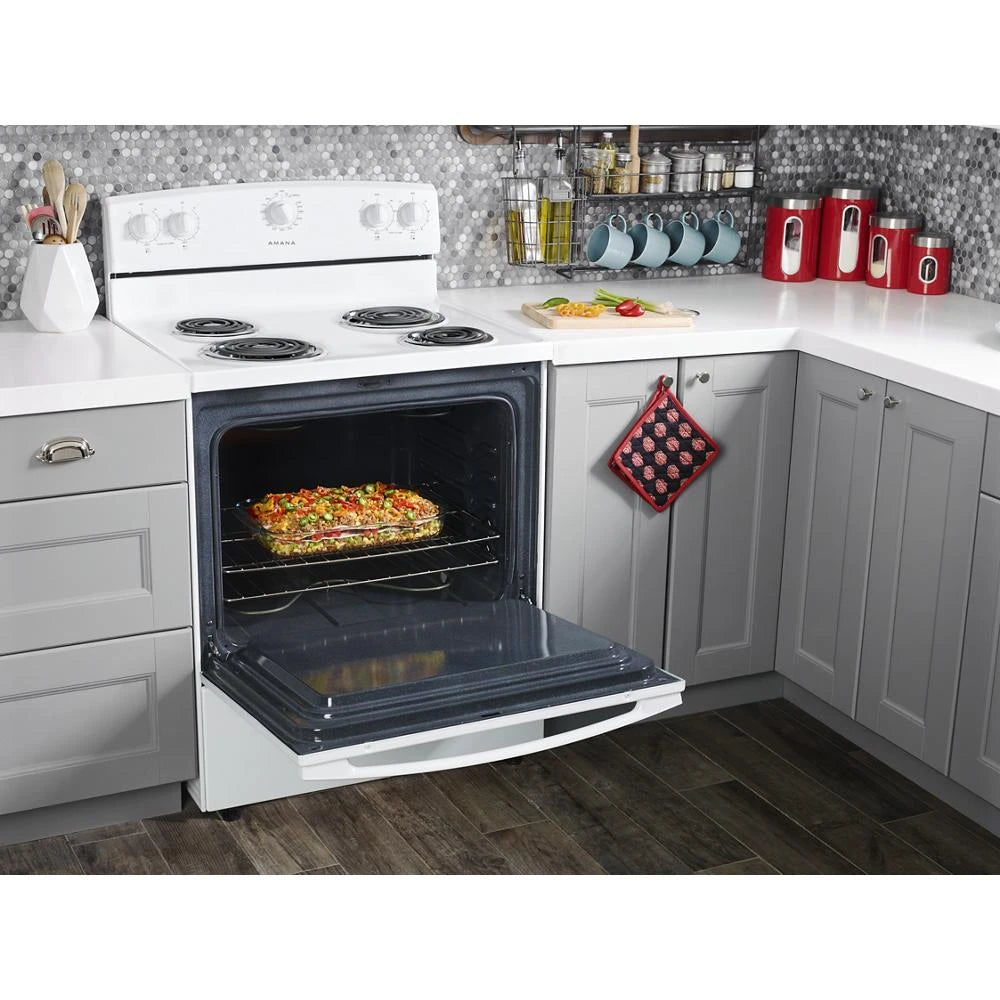 1.6 Cu. Ft. Over-the-Range Microwave with Add 0:30 Seconds - (AMV2307PFW) - AMANA