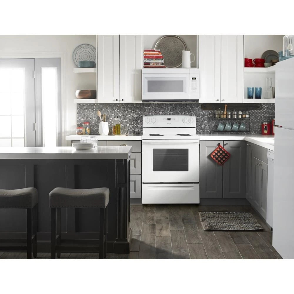 1.6 Cu. Ft. Over-the-Range Microwave with Add 0:30 Seconds - (AMV2307PFW) - AMANA