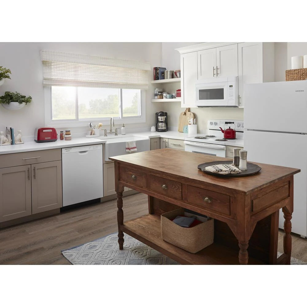1.6 Cu. Ft. Over-the-Range Microwave with Add 0:30 Seconds - (AMV2307PFW) - AMANA