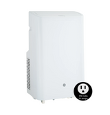GE(R) 11,000 BTU Portable Air Conditioner for Medium Rooms up to 450 sq ft. (7,800 BTU SACC) - (APCA11YBMW)