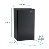 3.2 cu. ft. Compact Refrigerator - (AR321BB) - AVANTI