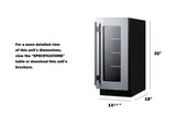 15" Wide Built-in Beverage Center, ADA Compliant - (ASDG1521)