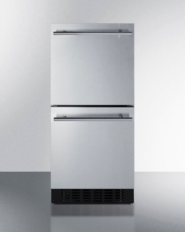 15" Wide 2-drawer All-refrigerator, ADA Compliant - (ASDR1524)