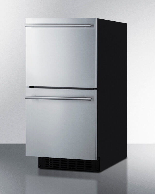 15" Wide 2-drawer All-refrigerator, ADA Compliant - (ASDR1524)