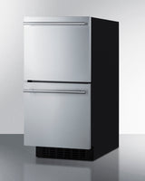 15" Wide 2-drawer All-refrigerator, ADA Compliant (panels Not Included) - (ASDR1524PNR)