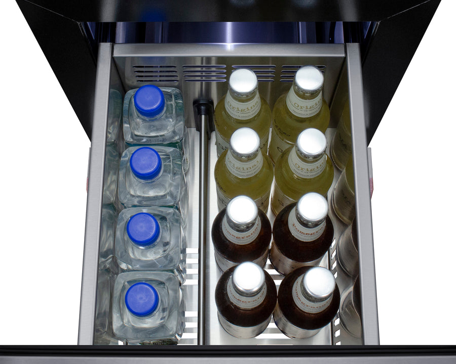 15" Wide 2-drawer All-refrigerator, ADA Compliant (panels Not Included) - (ASDR1524PNR)