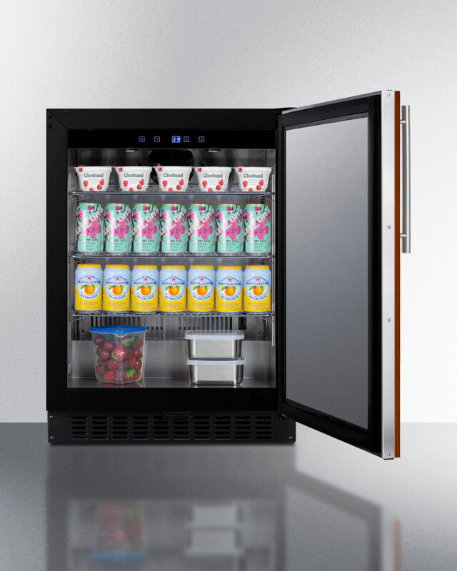 24" Wide Built-in All-refrigerator, ADA Compliant (panel Not Included) - (ASDS2413IF)