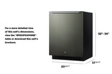 24" Wide Built-In All-Refrigerator, ADA Compliant - (ASDS2413KSHH)