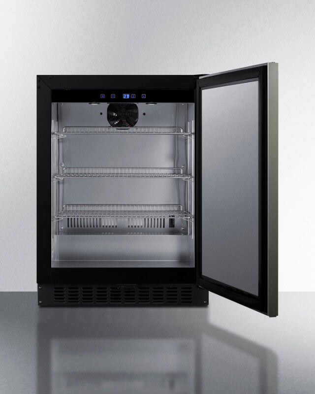 24" Wide Built-In All-Refrigerator, ADA Compliant - (ASDS2413KSHH)