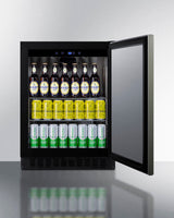 24" Wide Built-In All-Refrigerator, ADA Compliant - (ASDS2413KSHH)