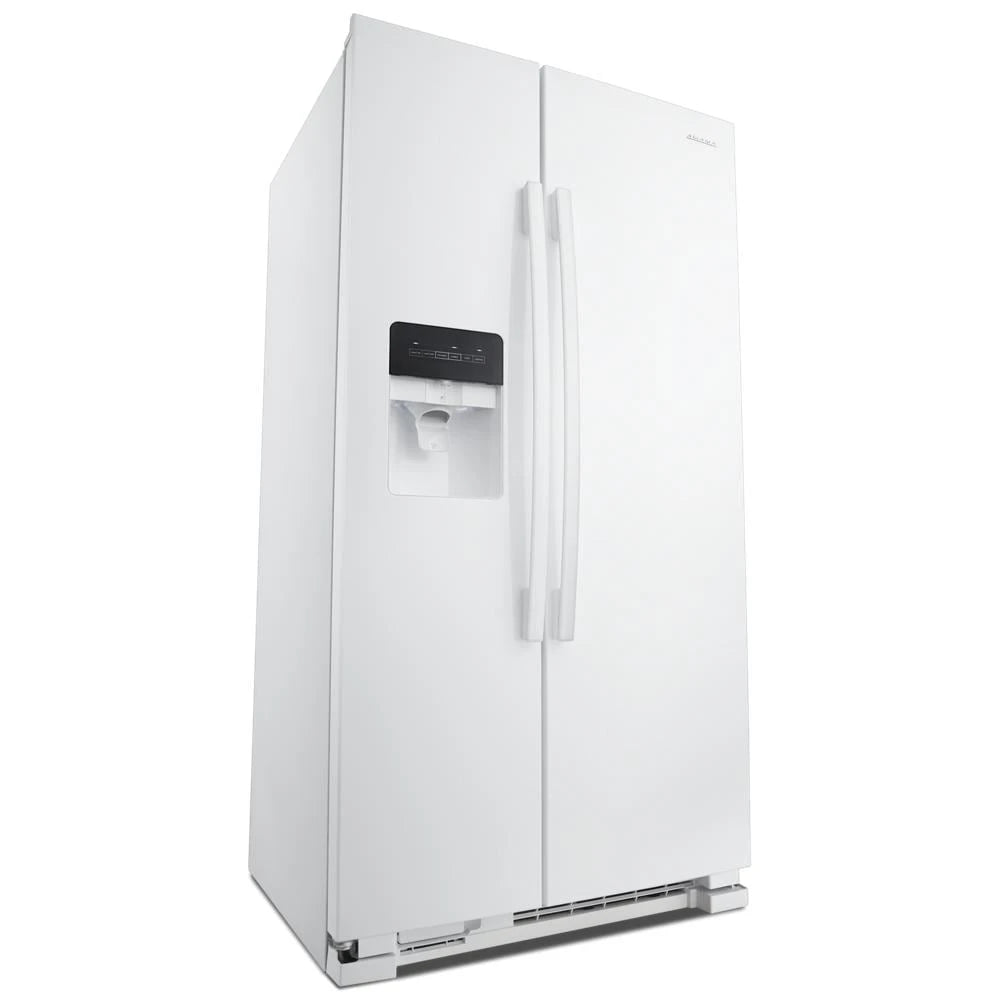 33-inch Side-by-Side Refrigerator with Dual Pad External Ice and Water Dispenser - (ASI2175GRW)