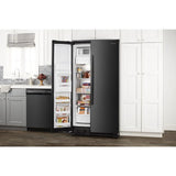 36-inch Side-by-Side Refrigerator with Dual Pad External Ice and Water Dispenser - (ASI2575GRB)