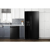 36-inch Side-by-Side Refrigerator with Dual Pad External Ice and Water Dispenser - (ASI2575GRB)