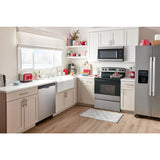 36-inch Side-by-Side Refrigerator with Dual Pad External Ice and Water Dispenser - (ASI2575GRS)