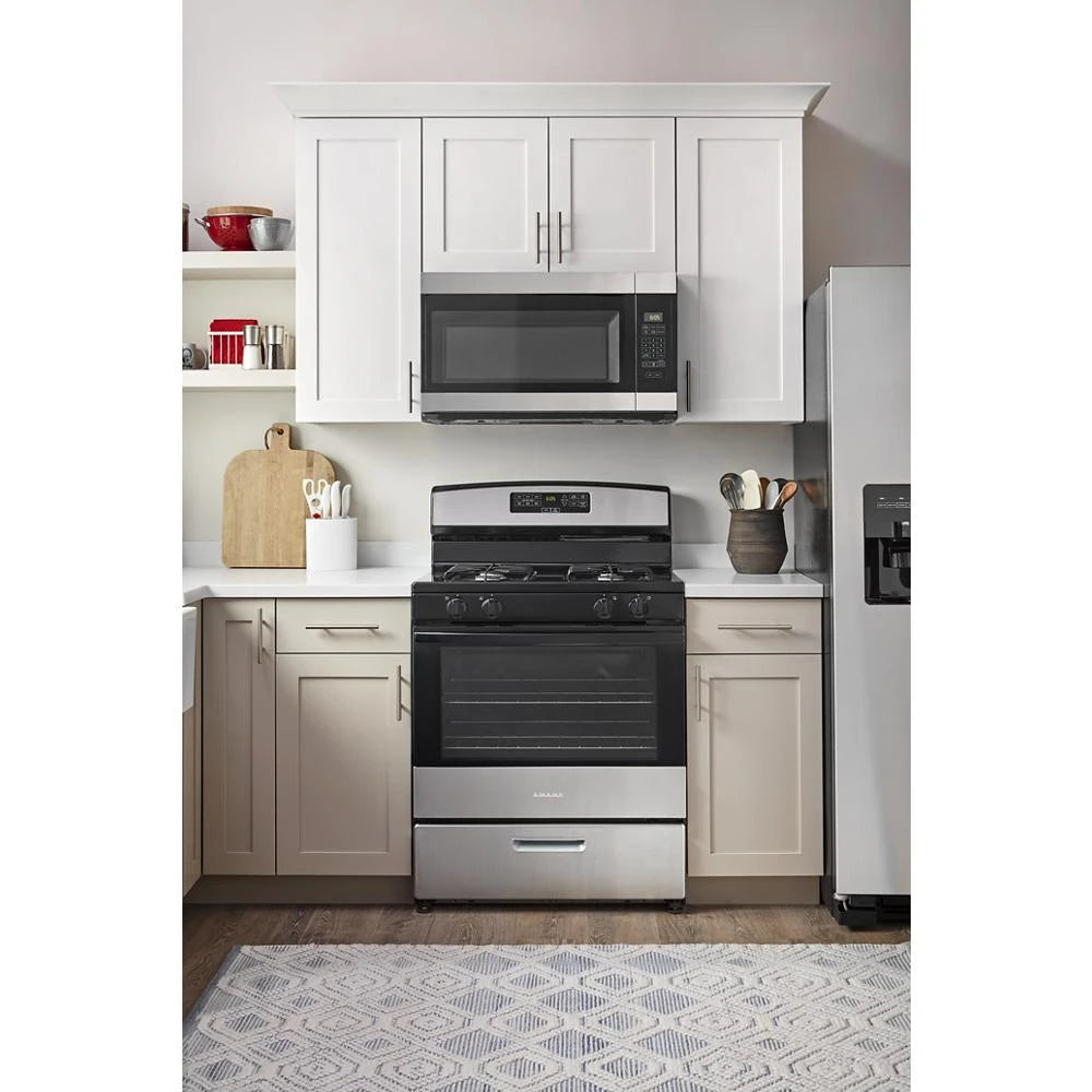 36-inch Side-by-Side Refrigerator with Dual Pad External Ice and Water Dispenser - (ASI2575GRS)