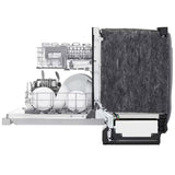 LG ADFD5448AT 24 in. Front Control Smart Dishwasher with 48 dBa Sound Level & Pocket - Stainless Steel