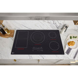LG CBIH3617BE 36 in. 5-Burner Smart Induction Cooktop with UltraHeat 5.0kW Element, Simmer Burner & Power Burner - Black