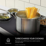 LG CBIH3017BE 30 in. 4-Burner Smart Induction Cooktop with SmoothTouch Controls, Simmer Burner & Power Burner - Black