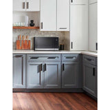 LG MSER1590S 21 in. 1.5 cu. ft. 1200W Countertop Microwave with Sensor Cooking - Stainless Steel