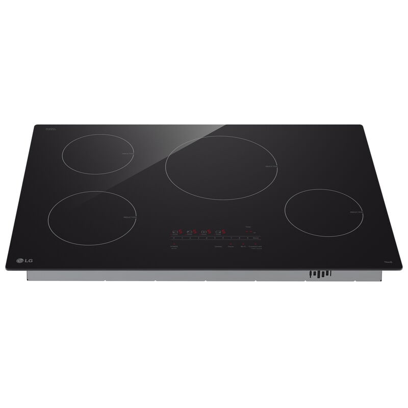 LG CBIH3013BE 30 in. 4-Burner Smart Induction Cooktop with Simmer Burner & Power Burner - Black
