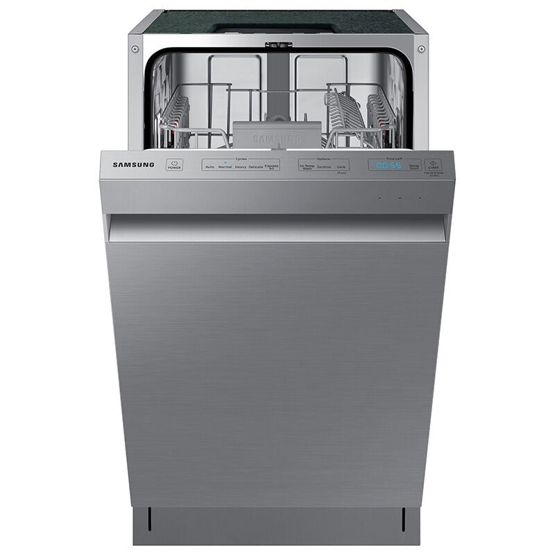 Samsung 18 in. Top Control Dishwasher with 46 dBa Sound Level, AutoRelease & Pocket - Fingerprint Resistant Stainless