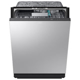 Samsung DW90F89P0USR Bespoke 24 in. Top Control Smart Dishwasher with 38 dBA Sound Level, 3rd-Rack, Smart Dry with AutoRelease Door - Fingerprint Resistant Stainless Steel