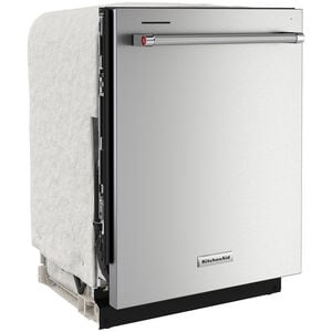 KitchenAid 24 in. Top Control Dishwasher with 39 dBa Sound Level & 3rd-Rack - Stainless Steel with PrintShield Finish