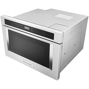 KitchenAid 24 in. 1.2 cu. ft. 950W Drawer Microwave with Sensor Cooking - Stainless Steel