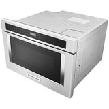 KitchenAid 24 in. 1.2 cu. ft. 950W Drawer Microwave with Sensor Cooking - Stainless Steel