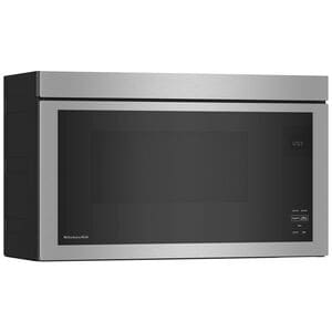 KitchenAid KMMF330PPS 30 in. 1.1 cu. ft. 1000W Over-the-Range Microwave with 400 CFM & Sensor Cooking - Stainless Steel with PrintShield Finish