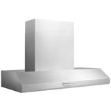 KitchenAid 48 in. Ducted Canopy Pro Style Style Range Hood with 4 Fan Speeds & 3 LED Lights - Stainless Steel