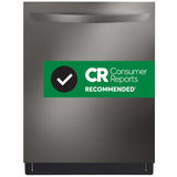 LG LDTH5554D 24 in. Top Control Smart Dishwasher with 46 dBa Sound Level & 3rd-Rack - PrintProof Black Stainless Steel