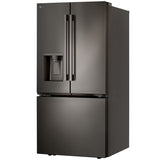 LG LF25H6330D 33 in. 24.5 cu. ft. Smart French Door Refrigerator with Ice & Water Dispenser - PrintProof Black Stainless Steel