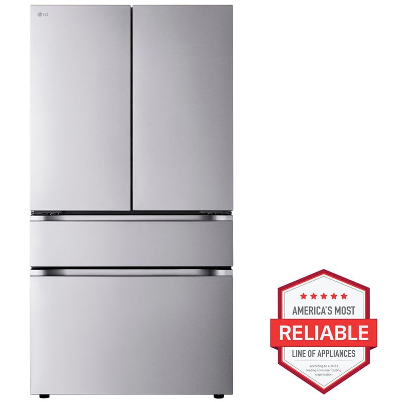 LG LF30S8210S 36 in. 29.6 cu. ft. Smart 4-Door French Door Refrigerator with Internal Water Dispenser - PrintProof Stainless Steel