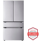 LG LF30S8210S 36 in. 29.6 cu. ft. Smart 4-Door French Door Refrigerator with Internal Water Dispenser - PrintProof Stainless Steel