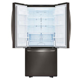LG LFCS22520D 30 in. 21.8 cu. ft. French Door Refrigerator with Ice Maker - Black Stainless