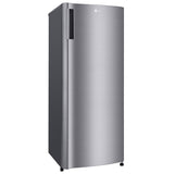 LG LROFC0605V 21 in. 5.8 cu. ft. Compact Upright Freezer - Platinum Silver