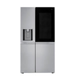 LG LRSOS2706S InstaView36 in. 27.1 cu. ft. Smart Side by Side Refrigerator with Ice & Water Dispenser - PrintProof Stainless Steel