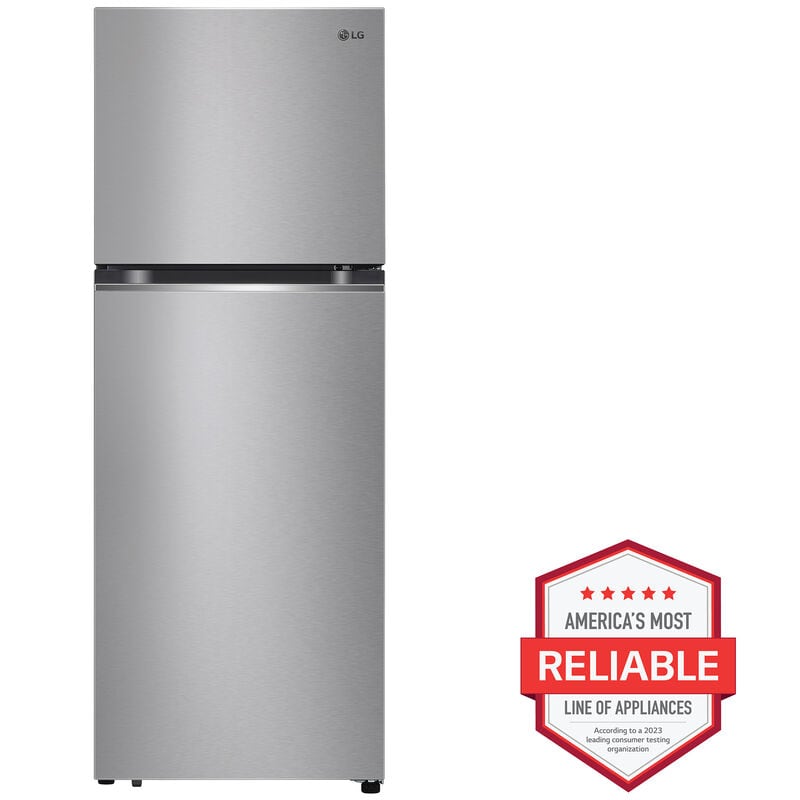 LG LT11C2000V 24 in. 11.1 cu. ft. Counter Depth Top Freezer Refrigerator - Stainless Steel Look