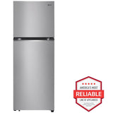 LG LT11C2000V 24 in. 11.1 cu. ft. Counter Depth Top Freezer Refrigerator - Stainless Steel Look
