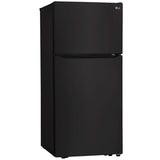LG LTCS20020B 30 in. 20.2 cu. ft. Top Freezer Refrigerator - Black
