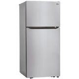 LG LTCS20020S 30 in. 20.2 cu. ft. Top Freezer Refrigerator - Stainless Steel