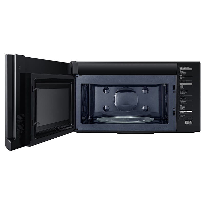Samsung MC17T8000CS 30 in. 1.7 cu. ft. 950W Smart Over-the-Range Microwave with 300 CFM & Convection Cooking - Stainless Steel