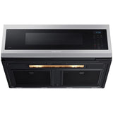 Samsung ME11A7510DS 30 in. 1.1 cu. ft. 1100W Low Profile Smart Over-the-Range Microwave with 400 CFM - Stainless Steel