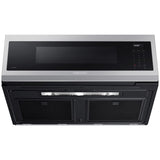 Samsung ME11A7710DS 30 in. 1.1 cu. ft. 1100W Low Profile Smart Over-the-Range Microwave with 550 CFM & Sensor Cooking - Stainless Steel